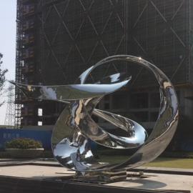 不锈钢镜面亮光雕塑